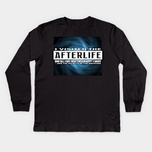 Afterlife Secrets Vortex Kids Long Sleeve T-Shirt